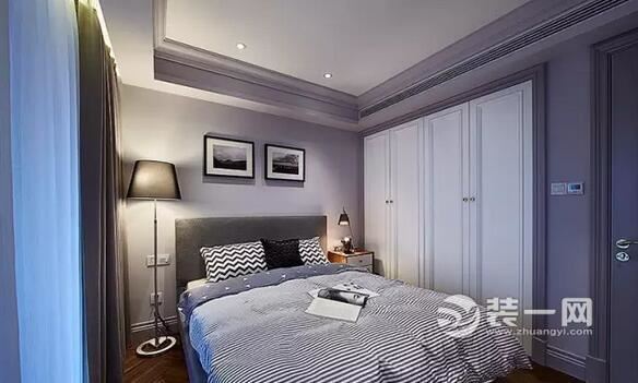 高级灰精致空间，天津远洋红熙郡138平欧美混搭四居室设计