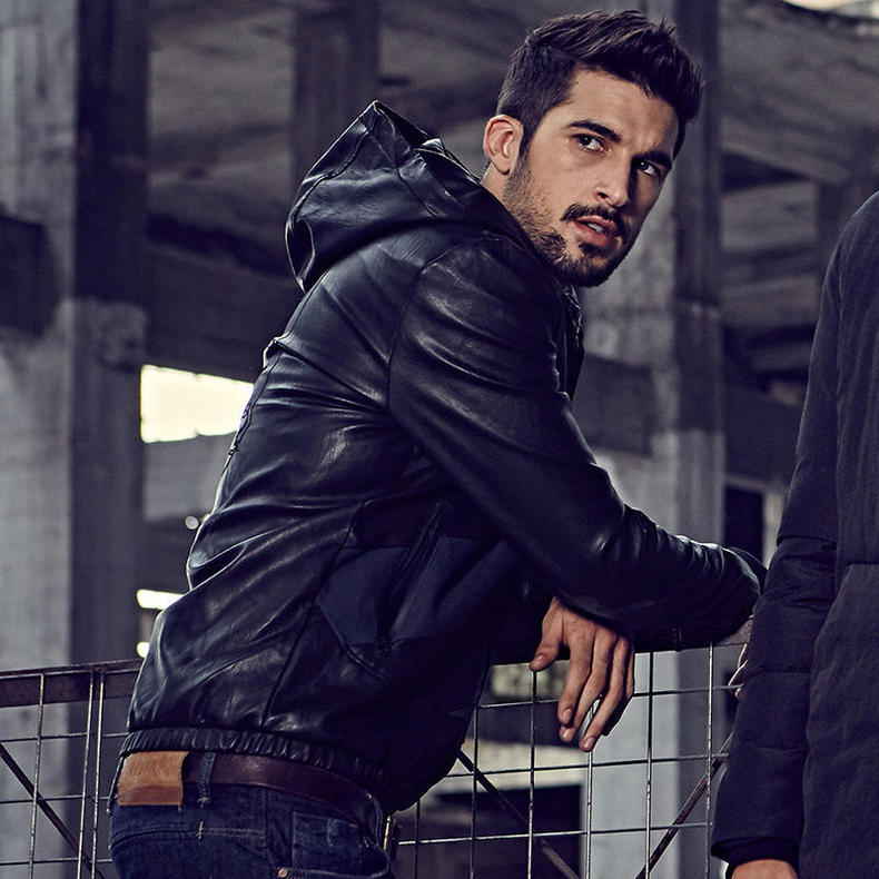 直接拿捏开春的皮衣穿搭,皮衣穿搭高级感中款