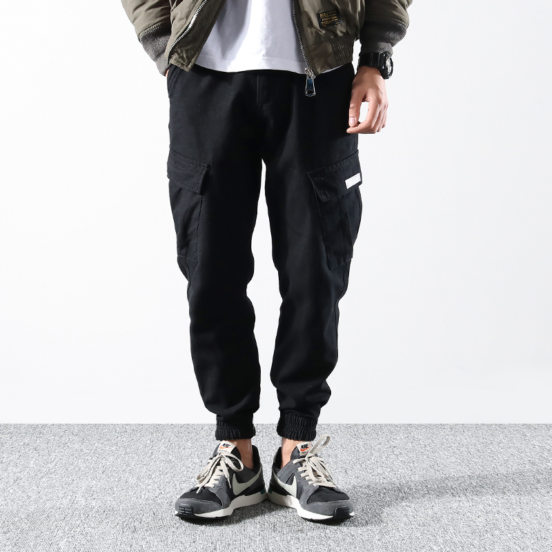 帅气网红款拉链百搭休闲裤,高品质休闲裤帅气有型