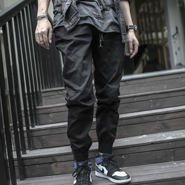 帅气网红款拉链百搭休闲裤,高品质休闲裤帅气有型