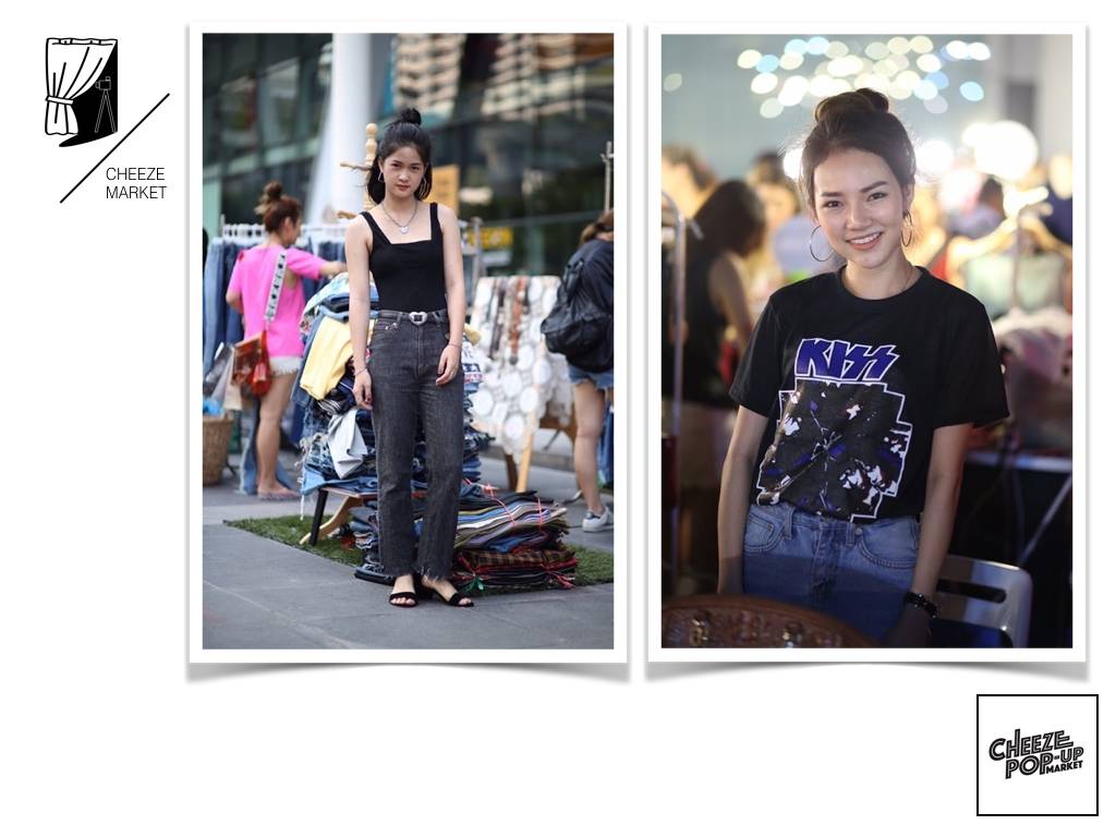 在曼谷,人妖+精油按摩文化市集