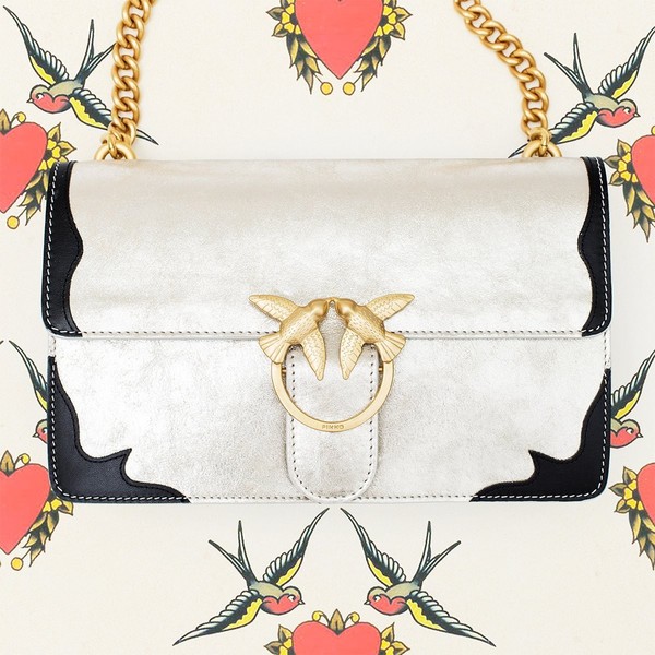 pinko燕子包最新款,pinko燕子酒神包