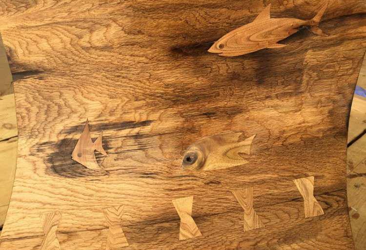 老公在家用腐烂木头打的椅子，竟丝毫不比商场买的差！手艺绝了！