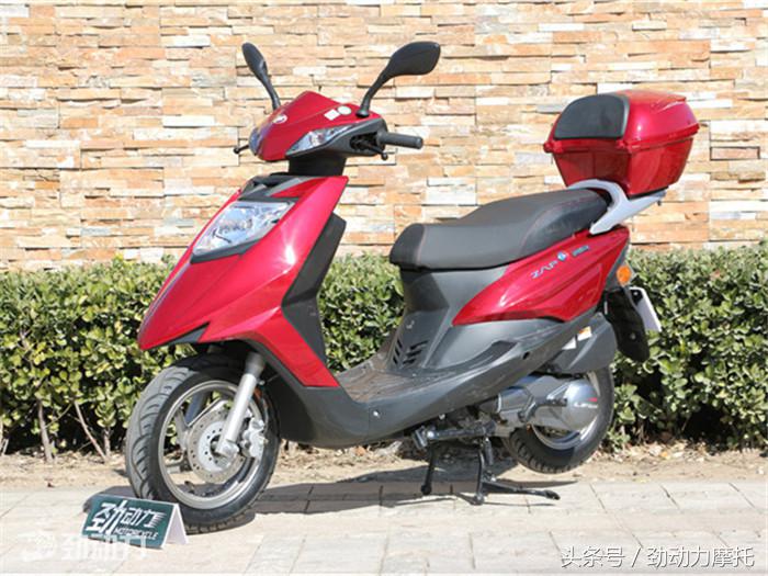 你没看错，5500元就能买一辆125毫升排气量的踏板车