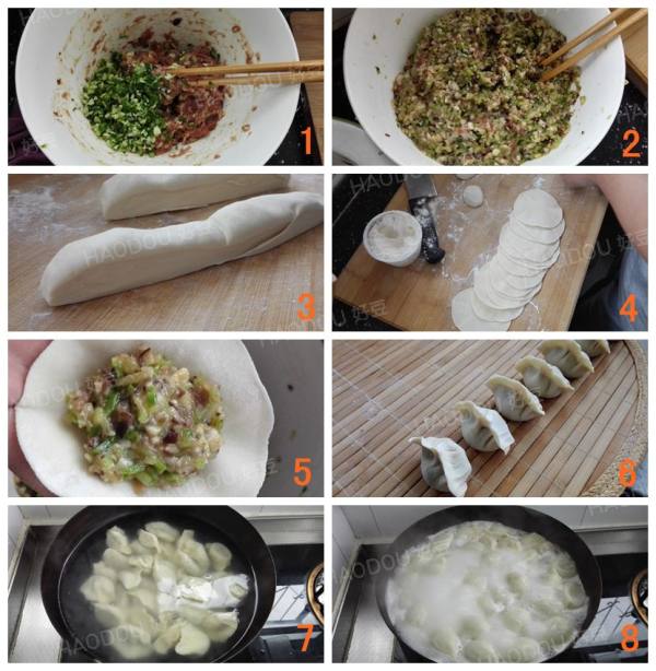 西葫芦香菇素炒,西葫芦卷心菜香菇虾皮鸡蛋水饺