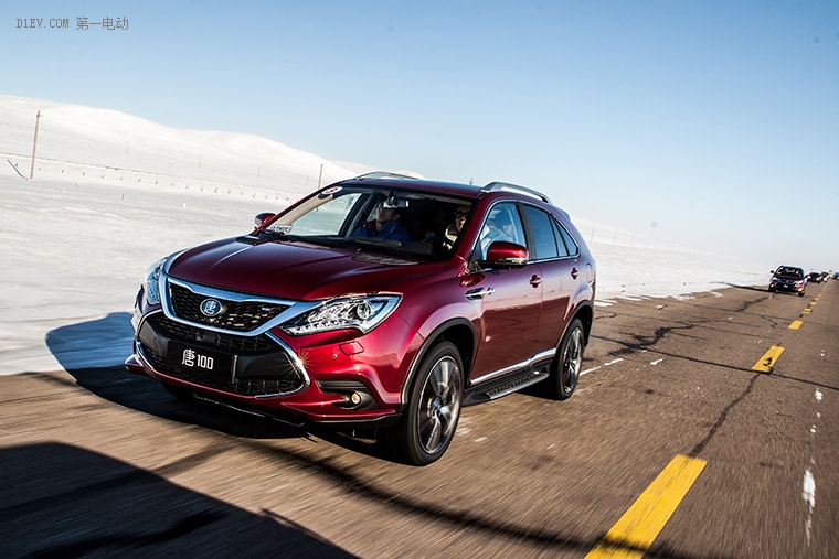 纯电模式200km续航的比亚迪唐dm-p,比亚迪唐100极速版