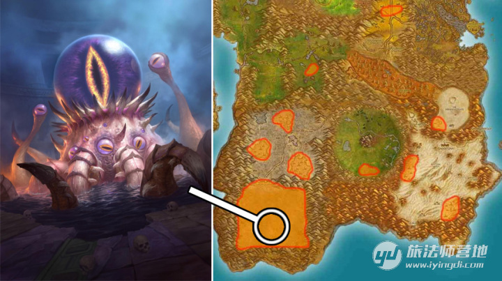 魔兽史安戈洛环形山地理补习班开课了~