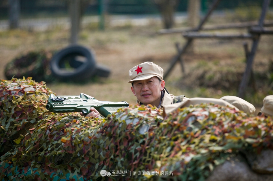 春日暖阳来一场真人CS*战野**