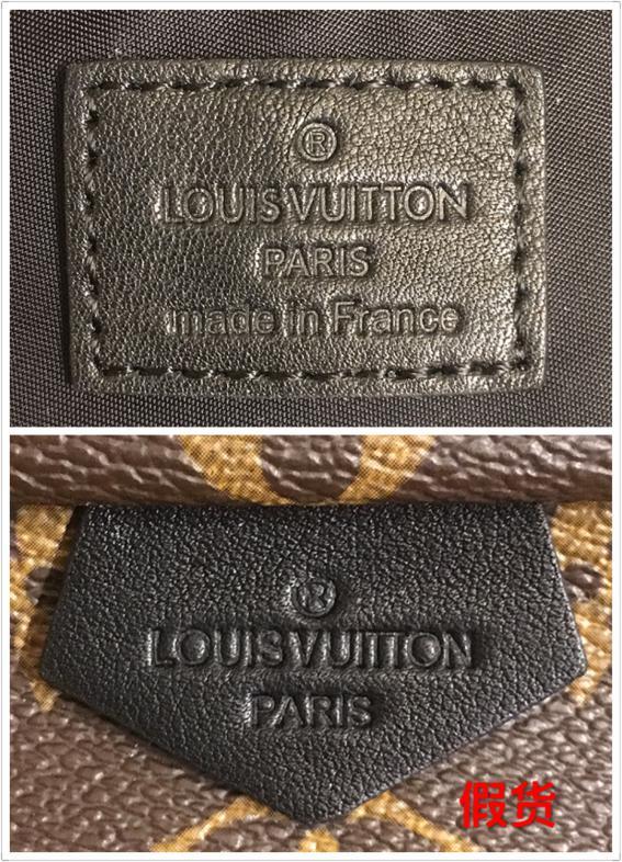 lv双肩包mini如何辨别真假,LV双肩包真假对比