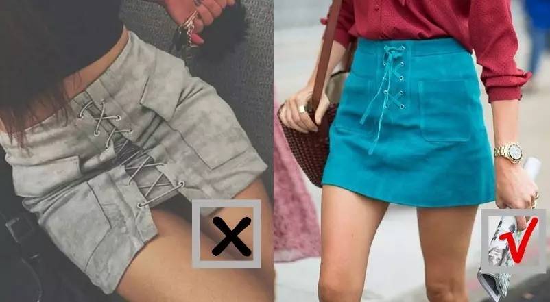 它是能让你远看腿长，近看腰细，侧看腹平~三合一功效的裙子