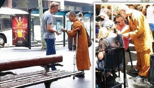 外国假和尚,中国假和尚来国外