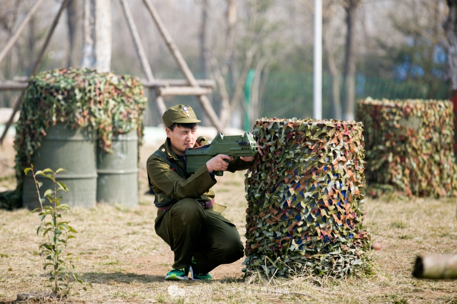 春日暖阳来一场真人CS*战野**