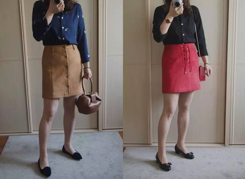 它是能让你远看腿长，近看腰细，侧看腹平~三合一功效的裙子