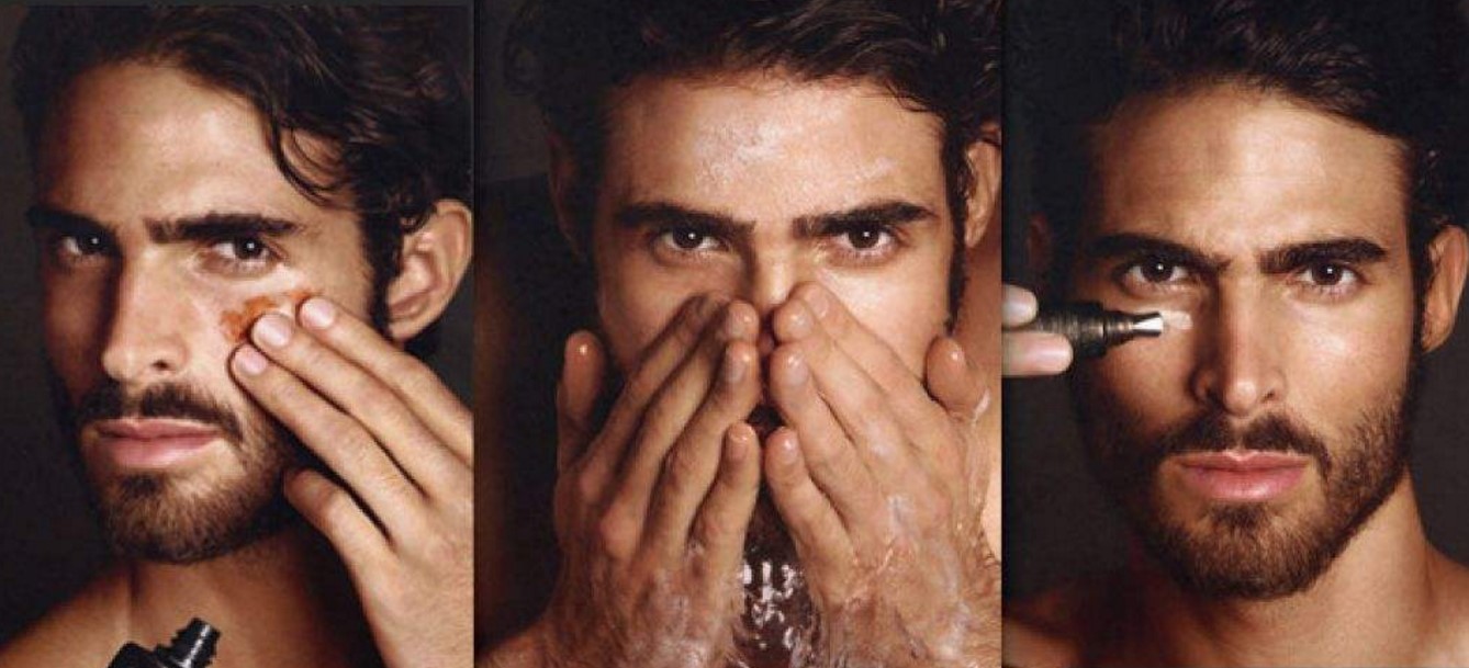 抄送男性友人:不护肤≠MAN