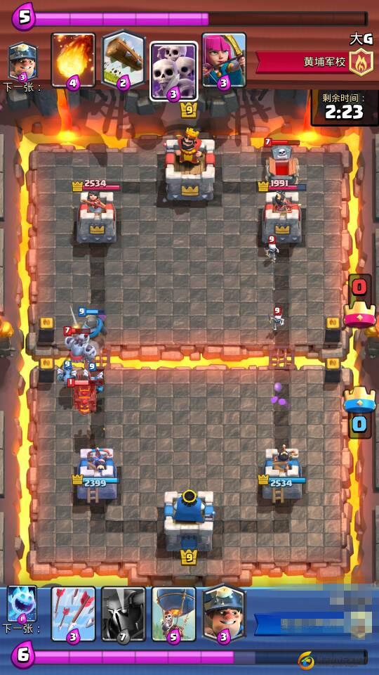 皇室战争皮卡气球卡组,黑暗电子流卡组教学