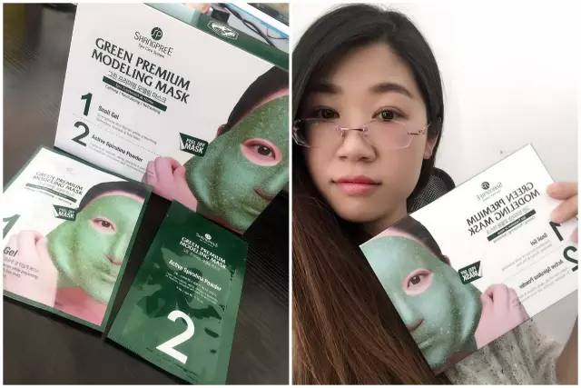 香蒲丽螺旋藻水光面膜,香蒲丽新款面膜