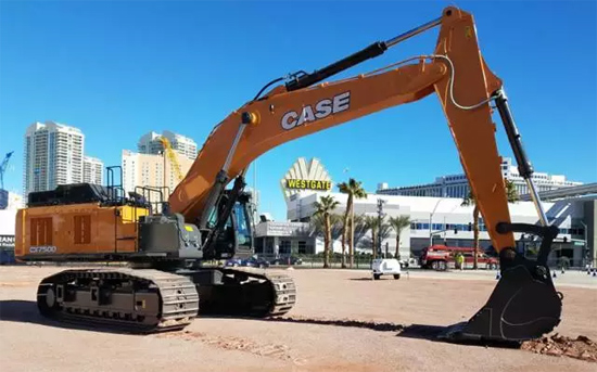 凯斯推出新CX750D挖掘机彰显强劲马力和高效生产力