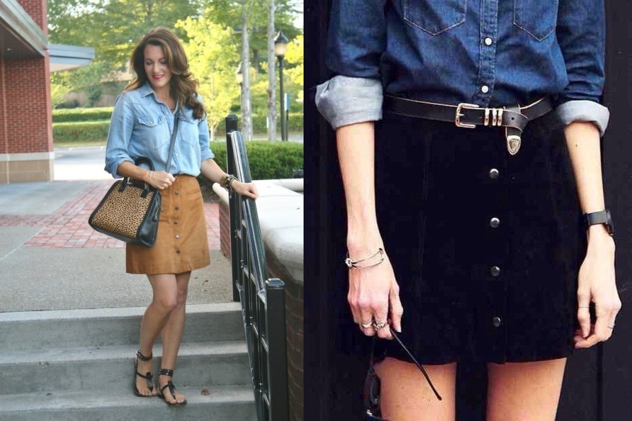 它是能让你远看腿长，近看腰细，侧看腹平~三合一功效的裙子