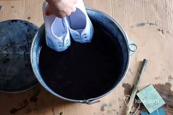 靛蓝染色教程,靛蓝制作原料