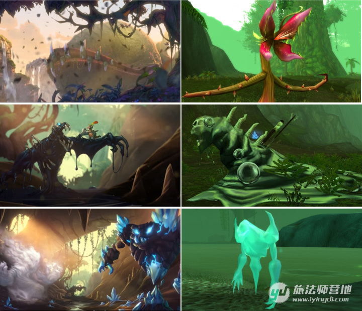 魔兽史安戈洛环形山地理补习班开课了~