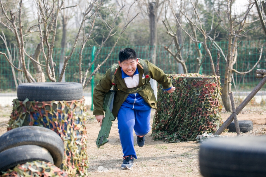 春日暖阳来一场真人CS*战野**