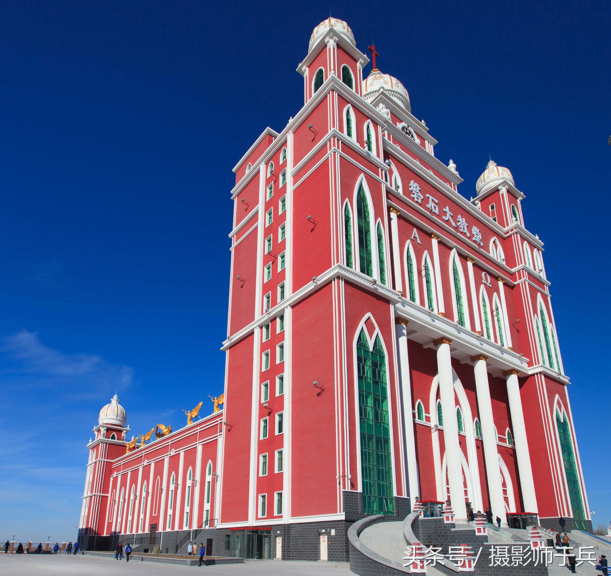 中国最大的基督教堂-大庆磐石大教堂