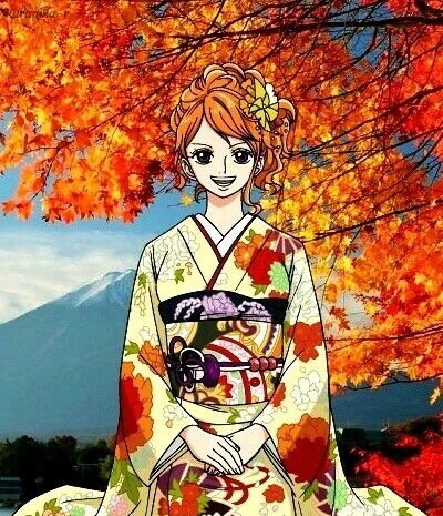 海贼王草帽团娜美罗宾日常生活,海贼王罗宾娜美新服装