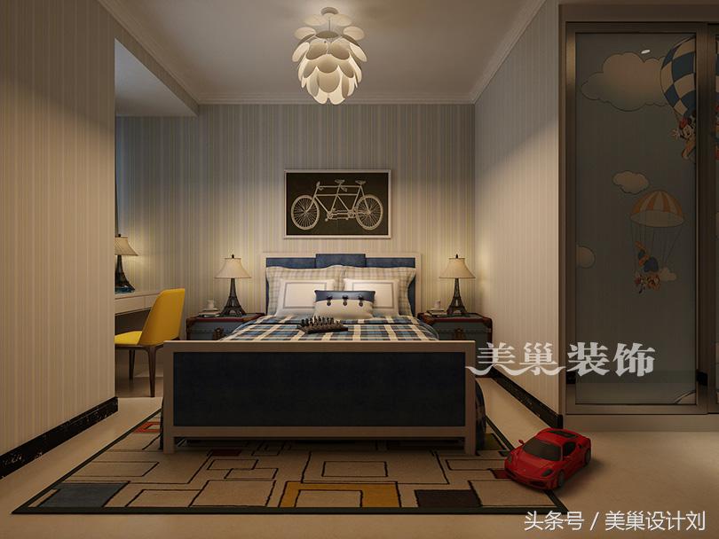 安阳137平米房子装修效果图,140平方宜家复式楼风格装修