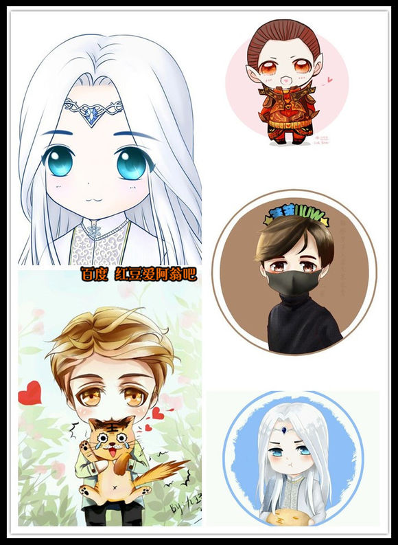 明星Q版形象,真人卡通哪个更萌?