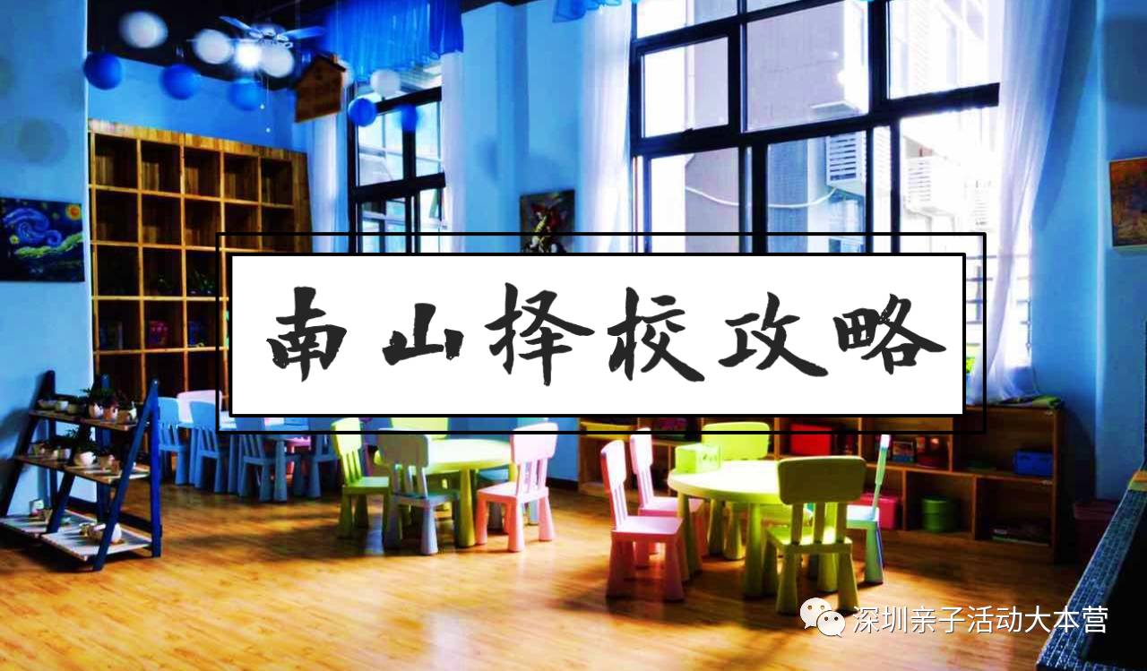 深圳市南山区幼儿园择校最全攻略,深圳南山要择校怎么考