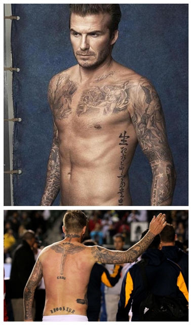 足球明星纹身都有哪些,足球明星的纹身