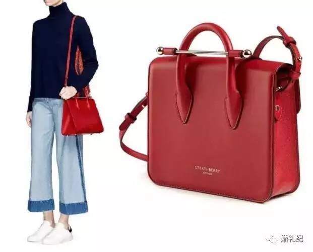 戚薇李承铉同款包包,戚薇黑色婚纱同款