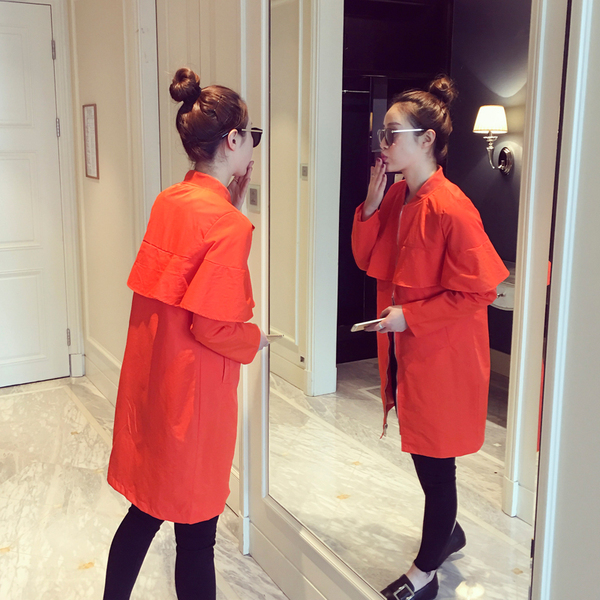 休闲户外风衣外套男,中年风衣外套休闲女