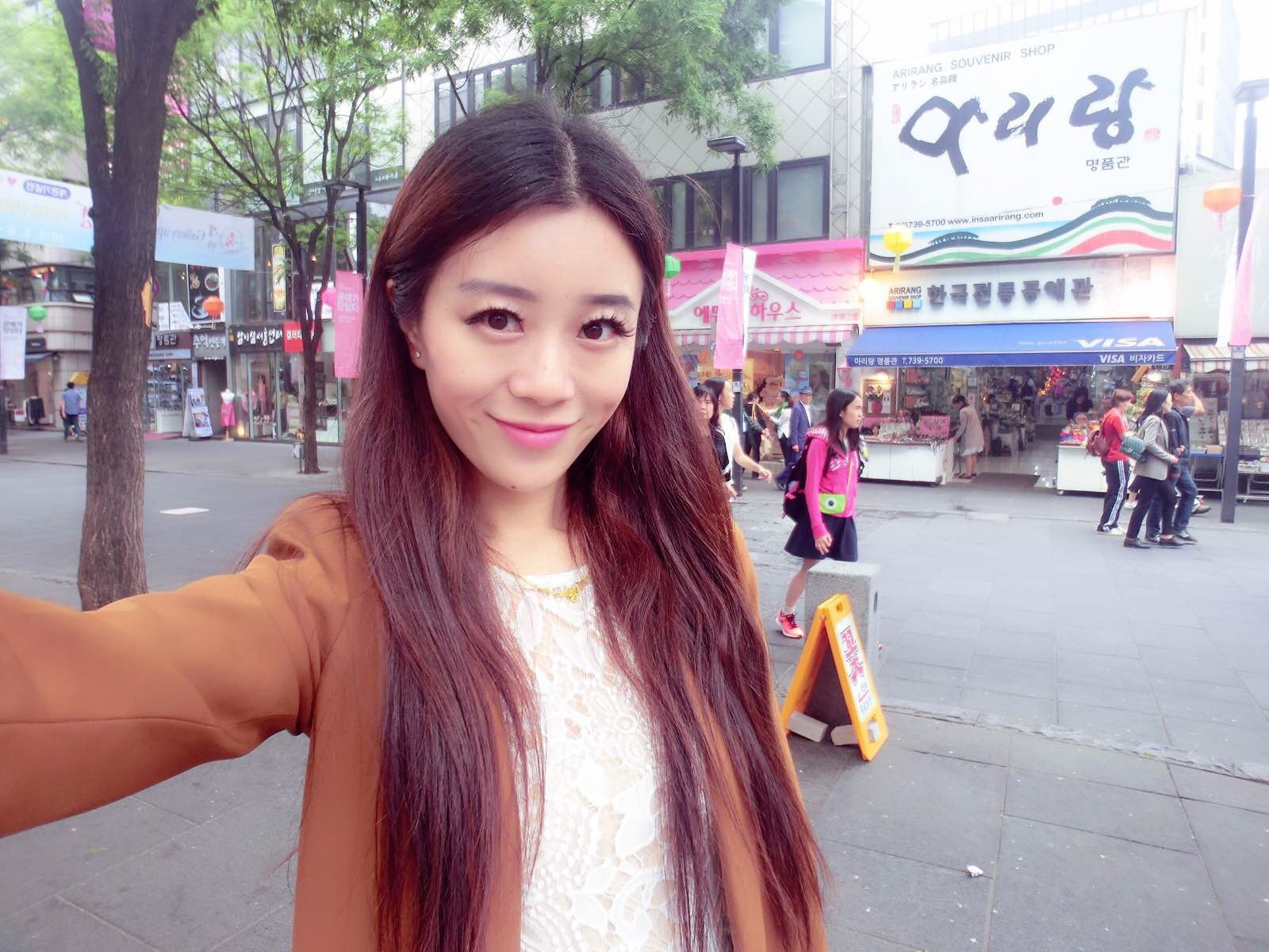 韩国济州岛游客,韩国济州岛莲洞步行街