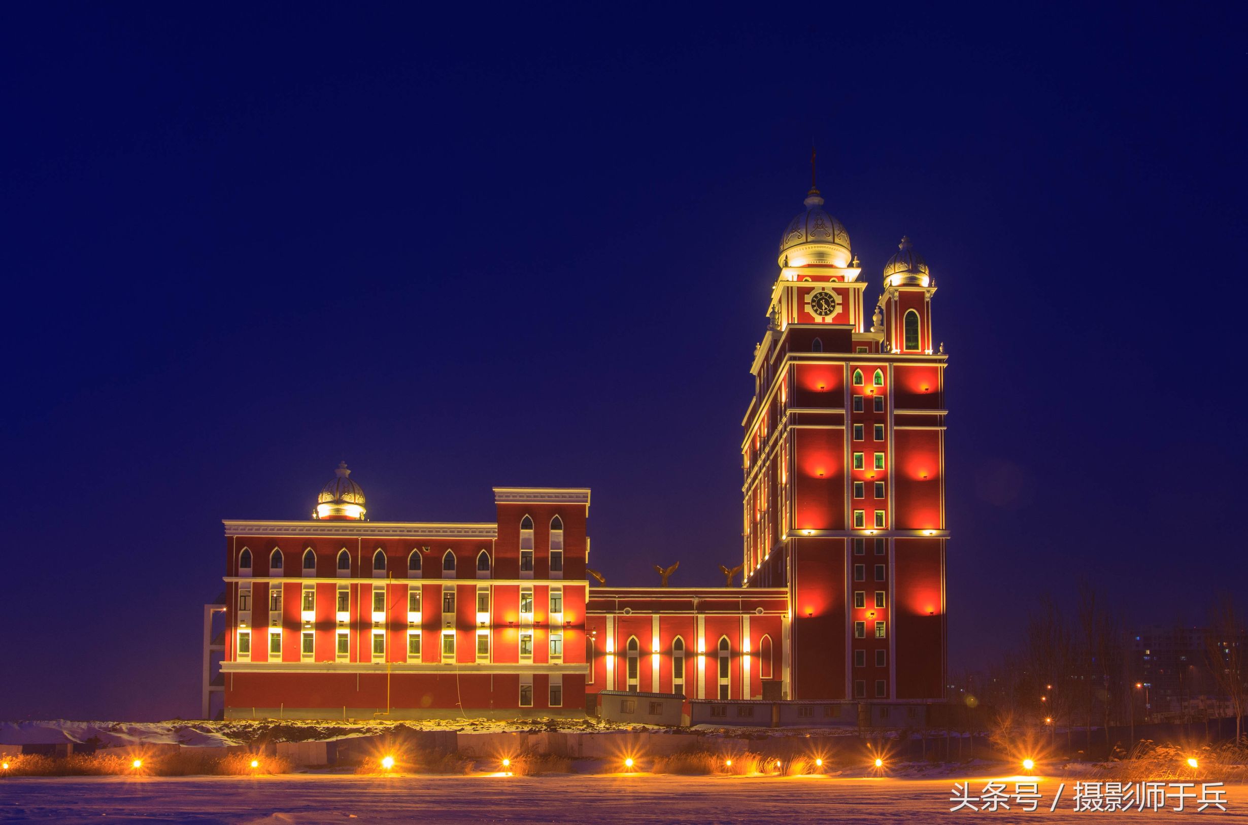 中国最大的基督教堂-大庆磐石大教堂