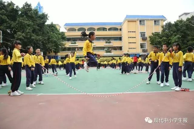 白云湖小学大课间,白云省实的大课间