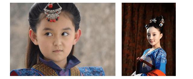 当年演赵丽颖童年的四位童星,演员赵丽颖杨幂