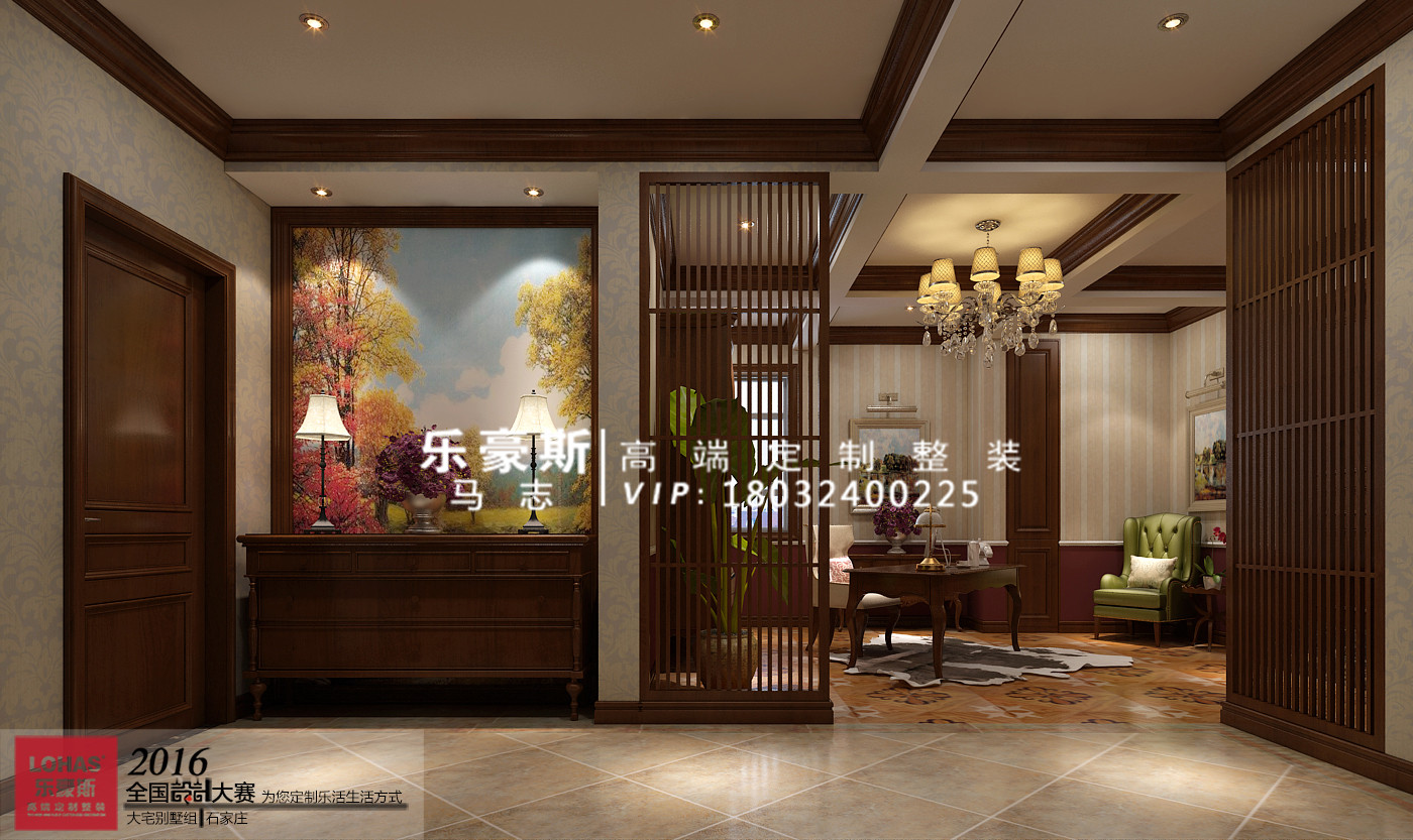 红石原著别墅欧式风格,红石原著别墅样板间