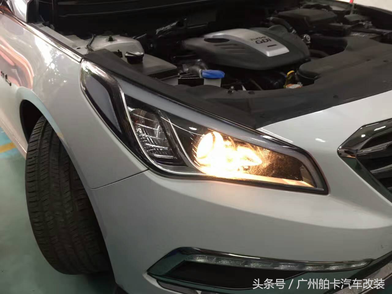 索纳塔9车灯升级4透镜,索纳塔2024款1.5t大灯是否带透镜