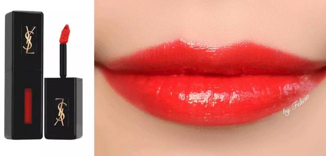 ysl圣罗兰口红黑管唇釉440多少钱,ysl圣罗兰黑管唇釉车厘子红409色