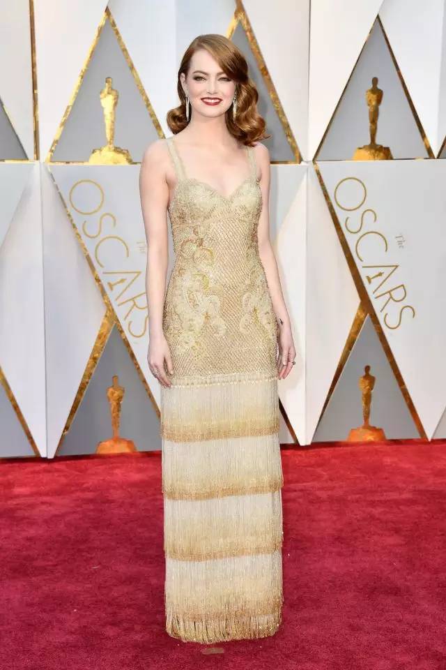 2017好莱坞女星经典红毯造型,好莱坞女明星奥斯卡获奖