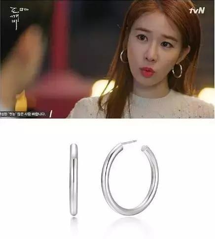 宋慧乔秀贤同款耳环,宋慧乔同款手镯