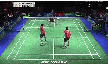 羽毛球双打前三拍技巧,双打接发球前三拍技术