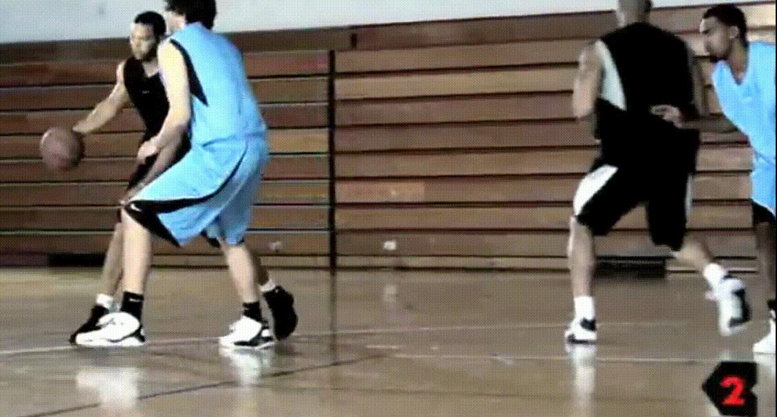 德隆变向过人教学视频,小胖子前后舞步