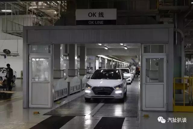 现代悦动工厂,北京现代悦动用什么机器