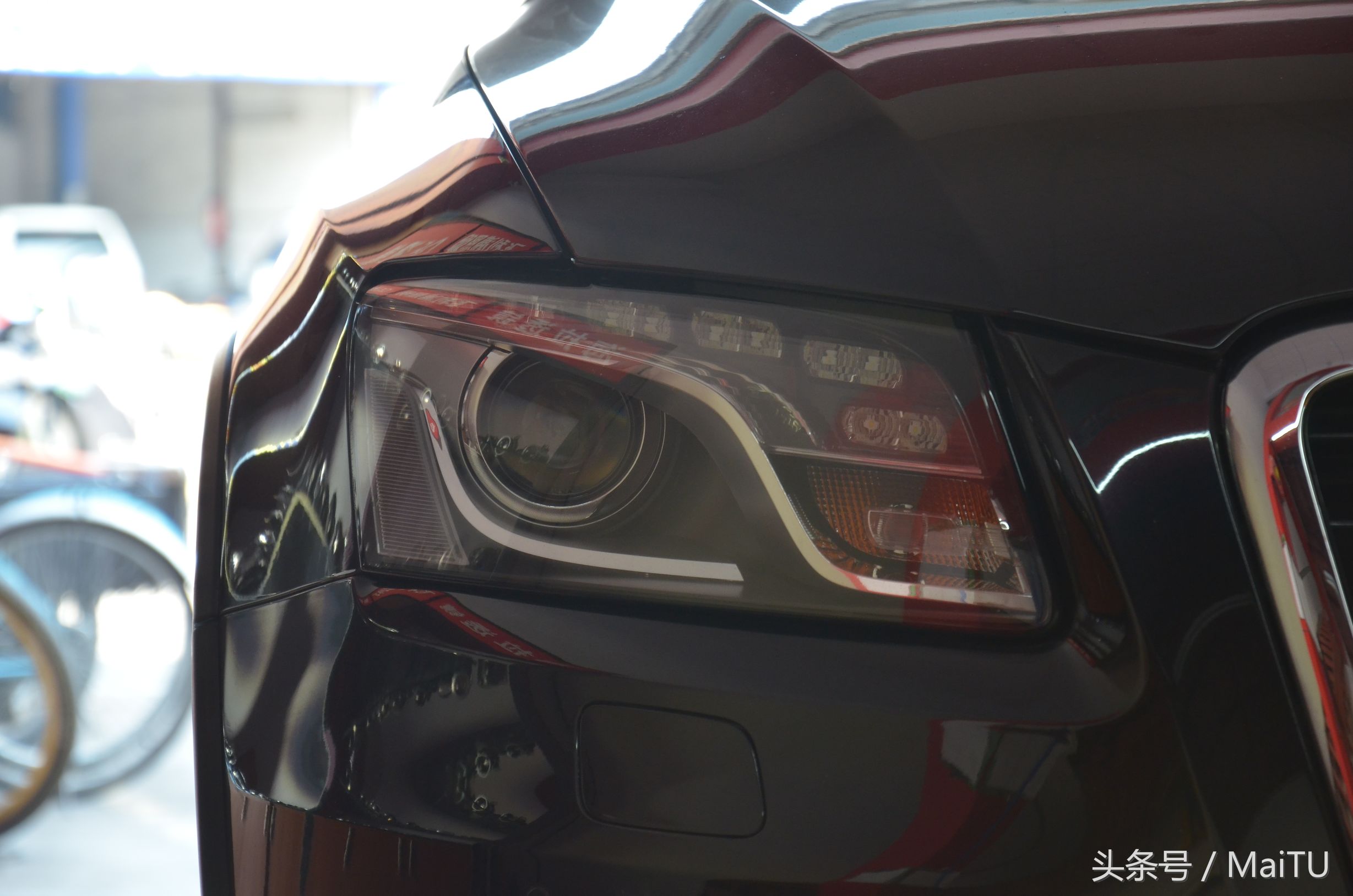 奥迪远光灯有多牛逼,奥迪灯果然名不虚传