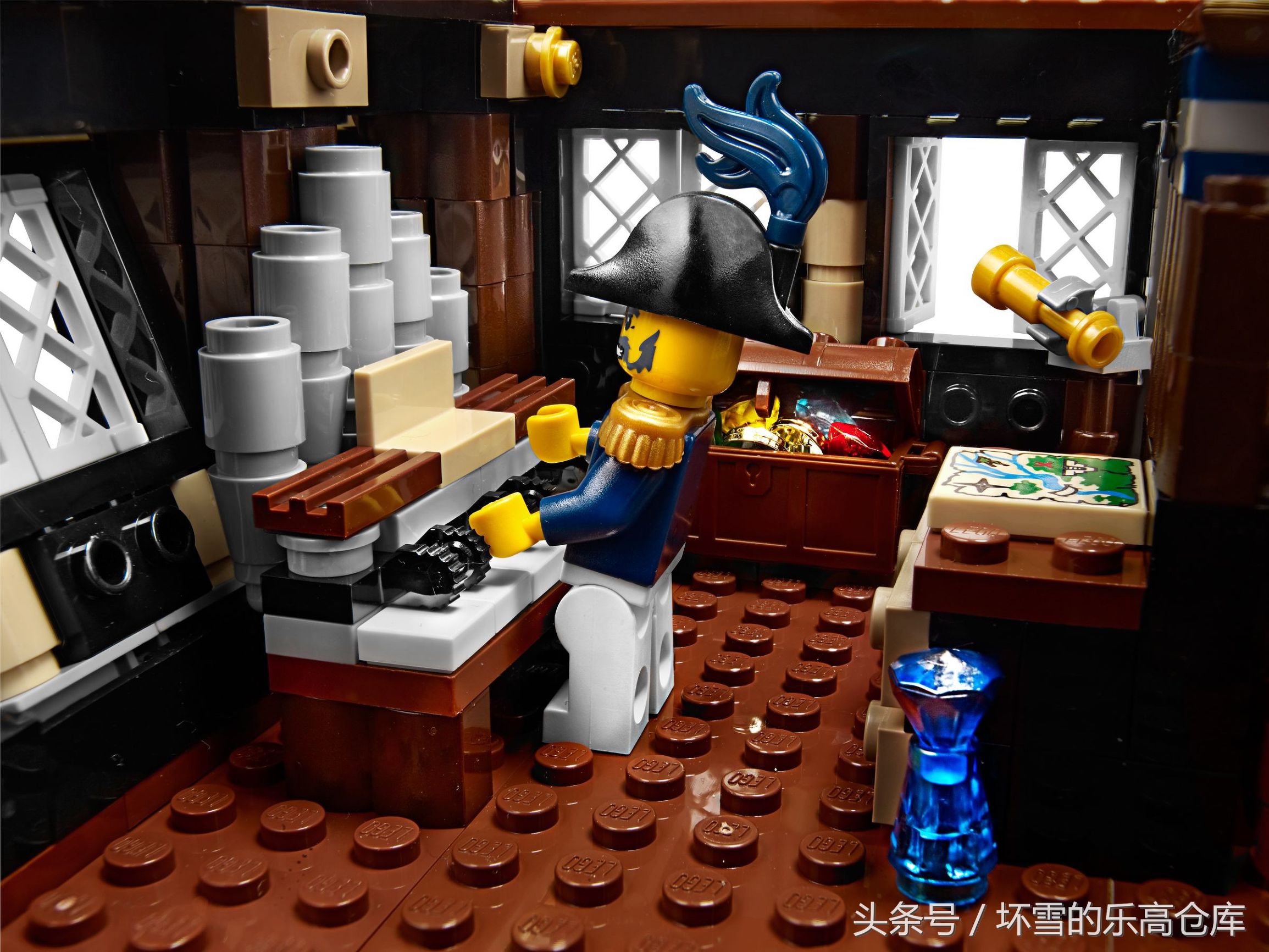 乐高加勒比海盗黑珍珠号礼盒装,乐高加勒比海盗船系列