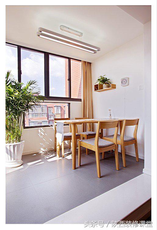 原木风一梯一户,一户一房一厅装修效果图