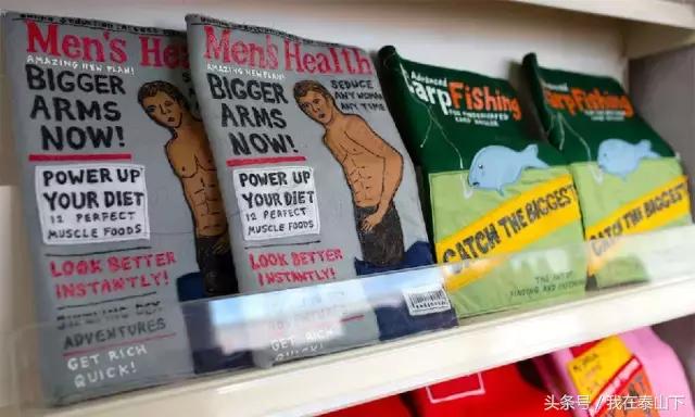 英国姑娘专门卖“假货”(针织品)的便利店