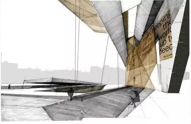 软装自学手绘图,手绘软装效果图